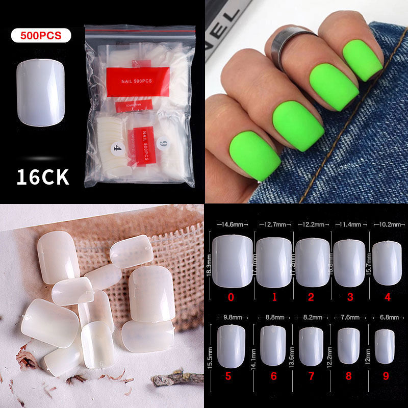 Nail Tips ( 500pcs/Packet ) natural