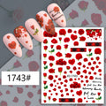 Valentine Heart Nail Sticker