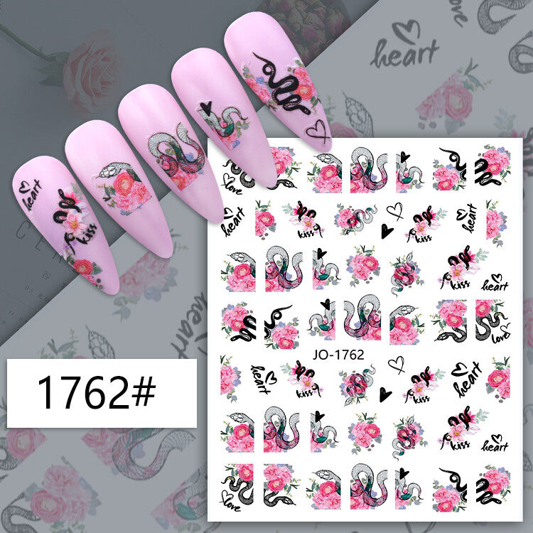 Halloween Nail Art Sticker JQ1762