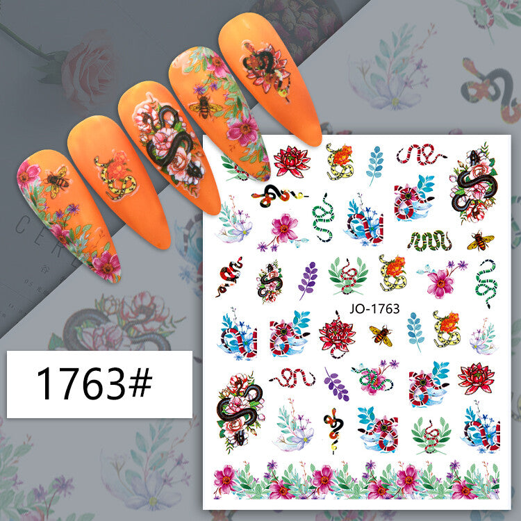 Halloween Nail Art Sticker JQ1763