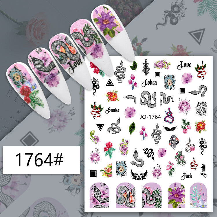 Halloween Nail Art Sticker JQ1764