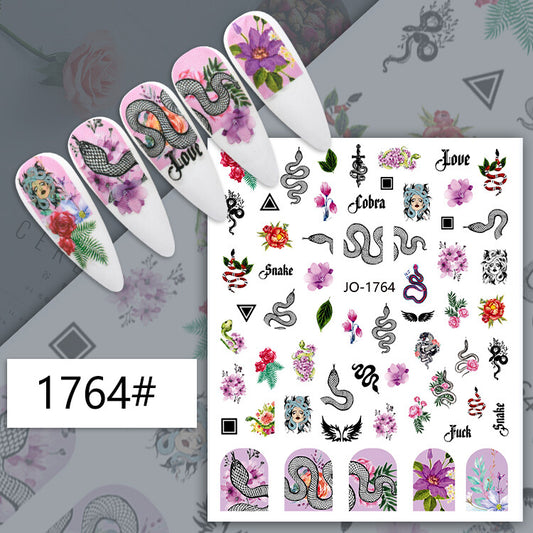 Halloween Nail Art Sticker JQ1764