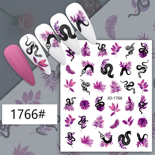 Halloween Nail Art Sticker JQ1766