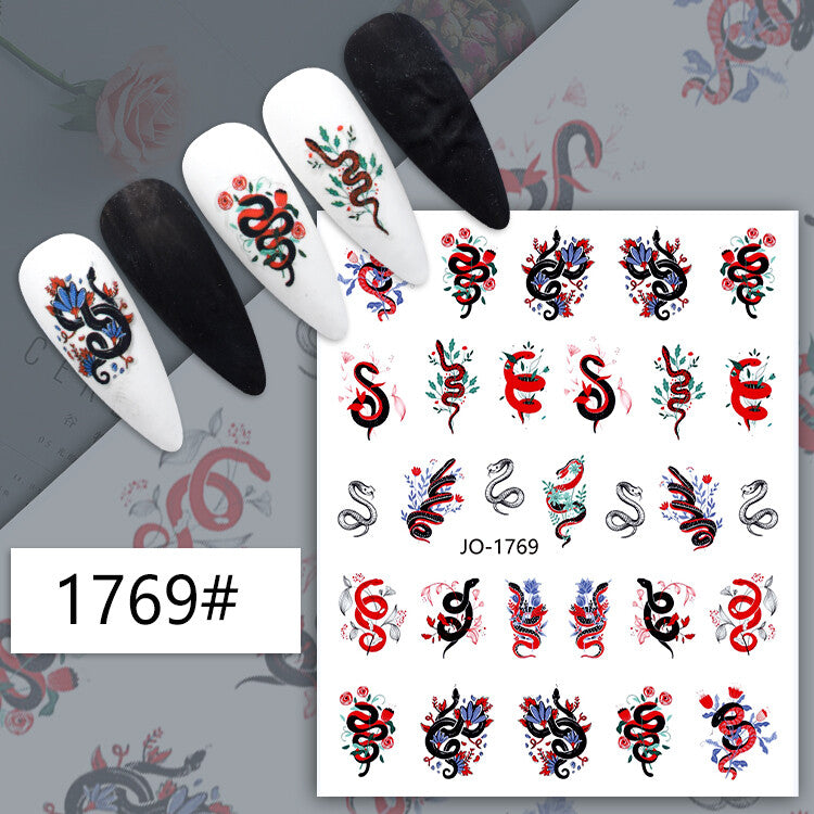 Halloween Nail Art Sticker JQ1769