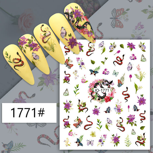 Halloween Nail Art Sticker JQ1771