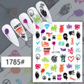 Halloween Nail Art Sticker JQ1785