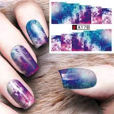 Flower Nail Decal A178