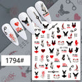 Valentine Heart Nail Sticker