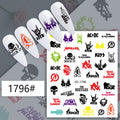 Halloween Nail Art Sticker JQ1796