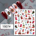 Christmas Nail Art Sticker JQ1907