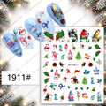 Christmas Nail Art Sticker JQ1911