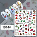 Christmas Nail Sticker - 1914