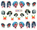 Skull Halloween Nail Decal BN197
