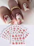 Flower Nail Decal A403