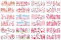 Cherry Blossom Flower Decal Range