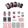 Skull Halloween Nail Decal BN200