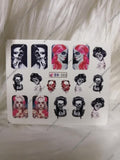 Skull Halloween Nail Decal BN202