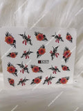 Flower Nail Decal A207