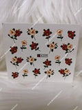 Flower Nail Decal A209