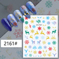 Christmas Nail Art Sticker JQ2161