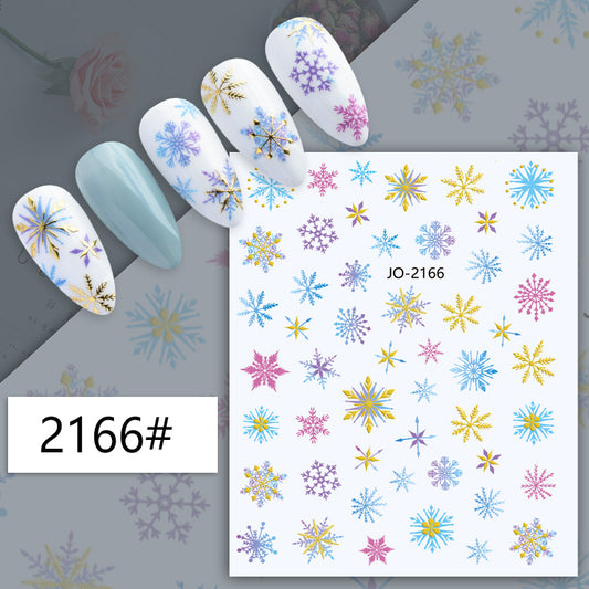 Christmas Nail Sticker - 2166