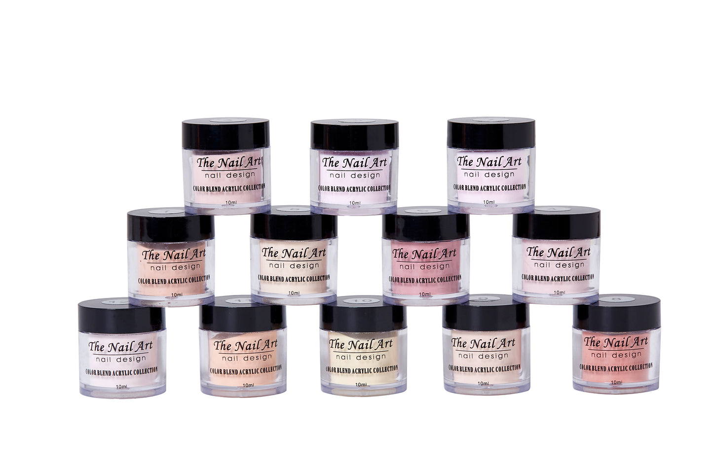 Acrylic Nail Powder 12pcs set