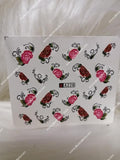Flower Nail Decal A228