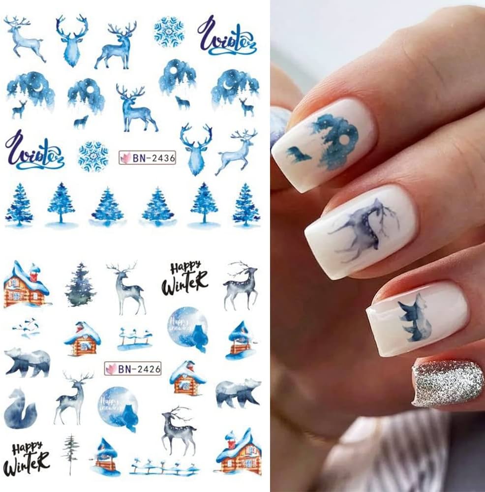Christmas Nail Decal BN2426