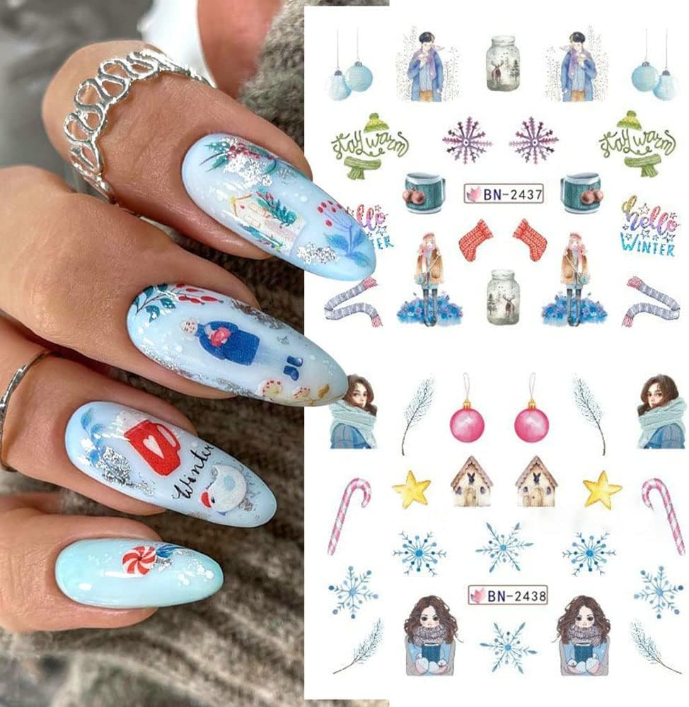 Christmas Nail Decal BN2438