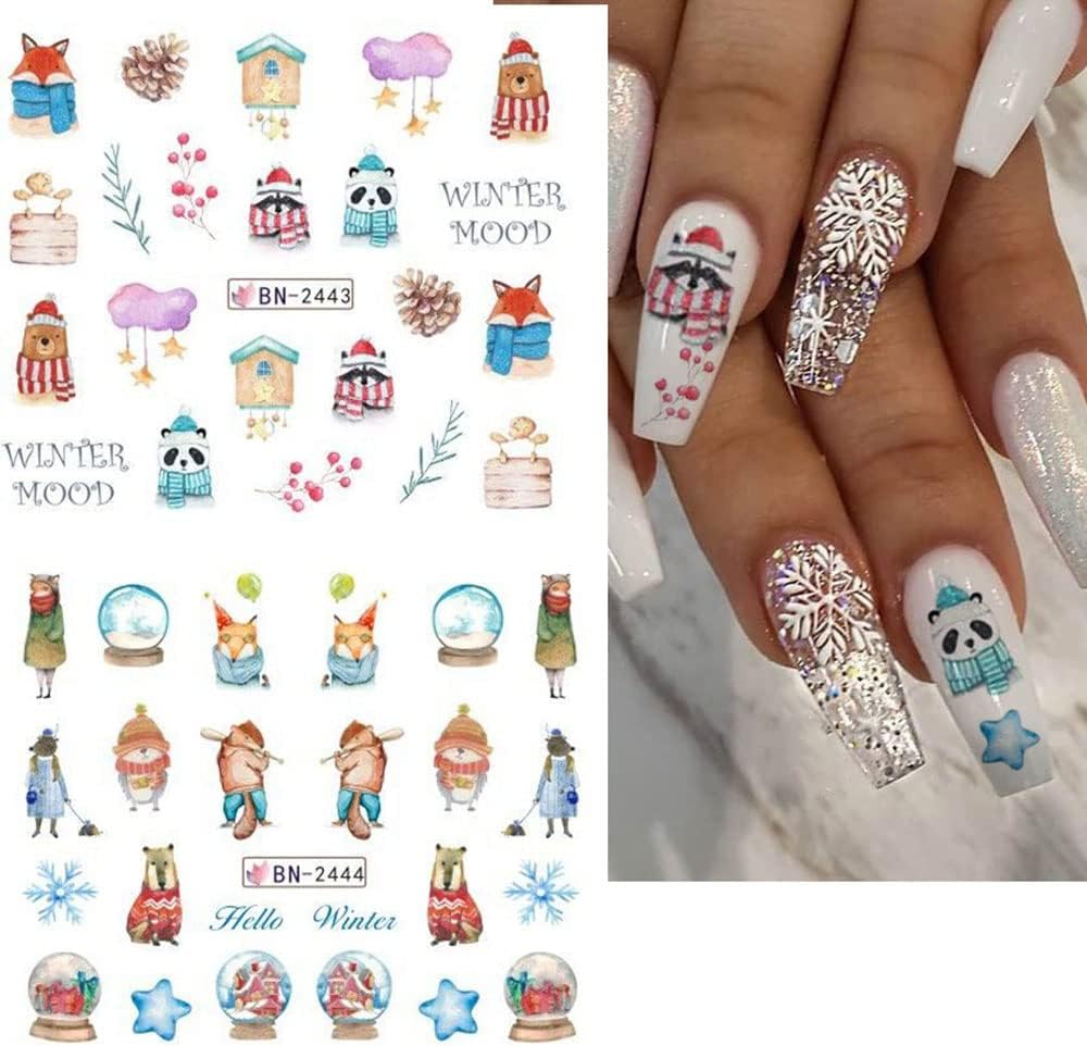 Christmas Nail Decal BN2443