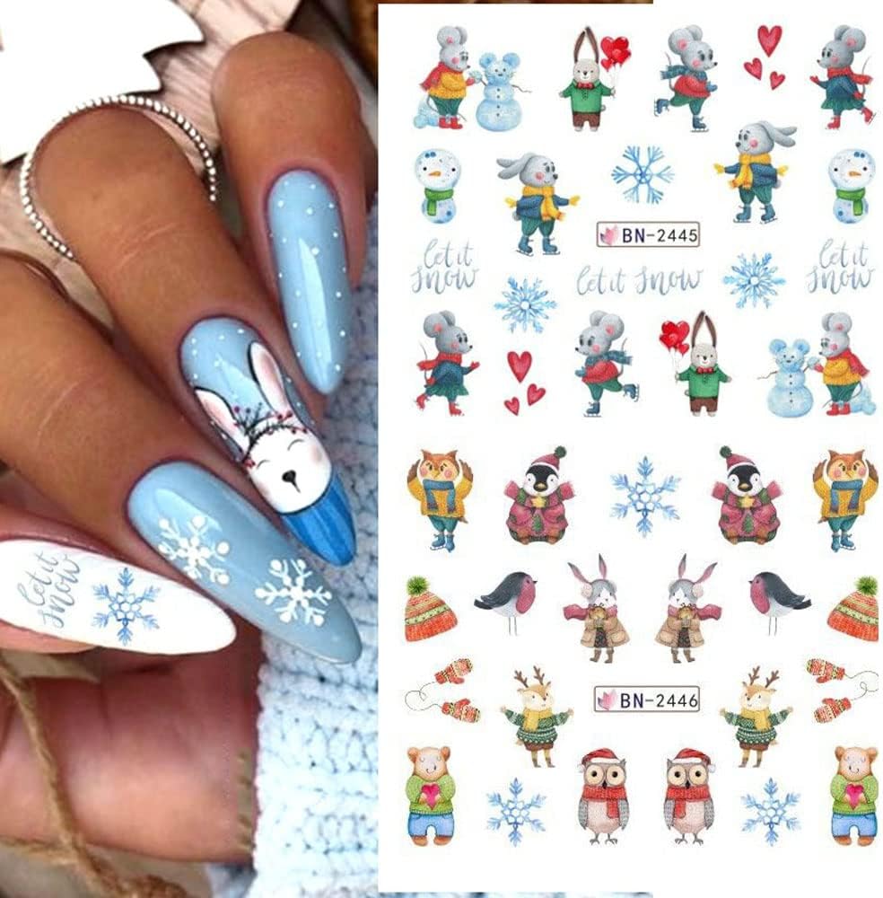 Christmas Nail Decal BN2445