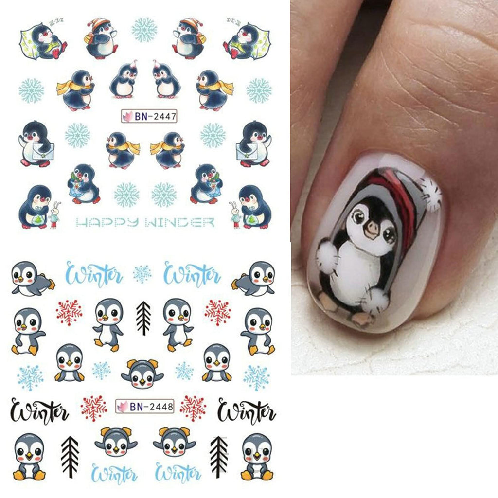 Christmas Nail Decal BN2447