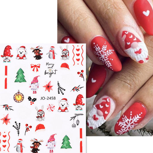 Christmas Nail Sticker - 2458