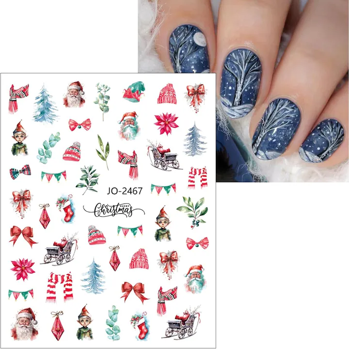 Christmas Nail Sticker - 2467