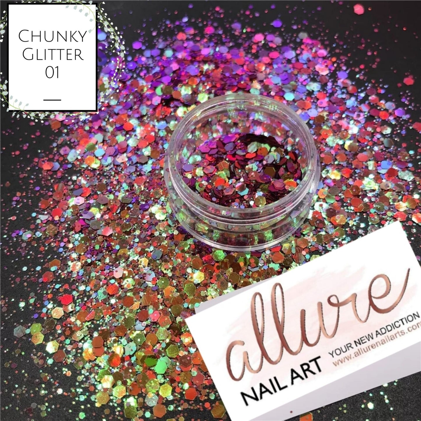 Chameleon Chunky Glitter 12pcs set