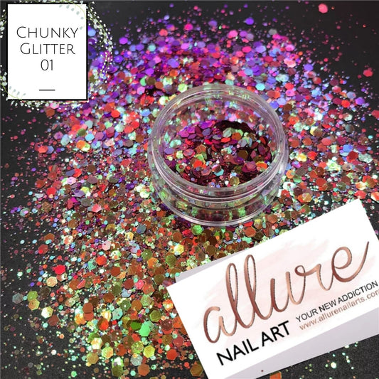 Chameleon Chunky Glitter 12pcs set