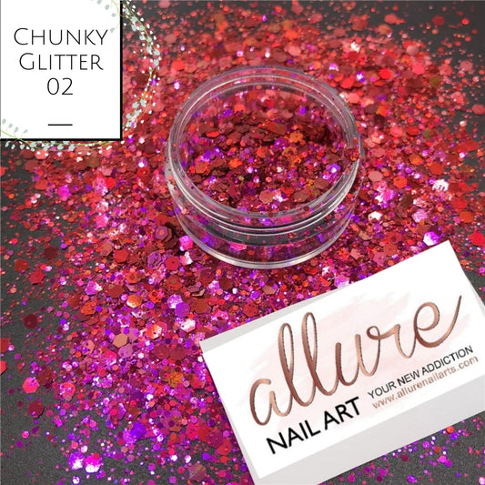 Chameleon Chunky Glitter 12pcs set