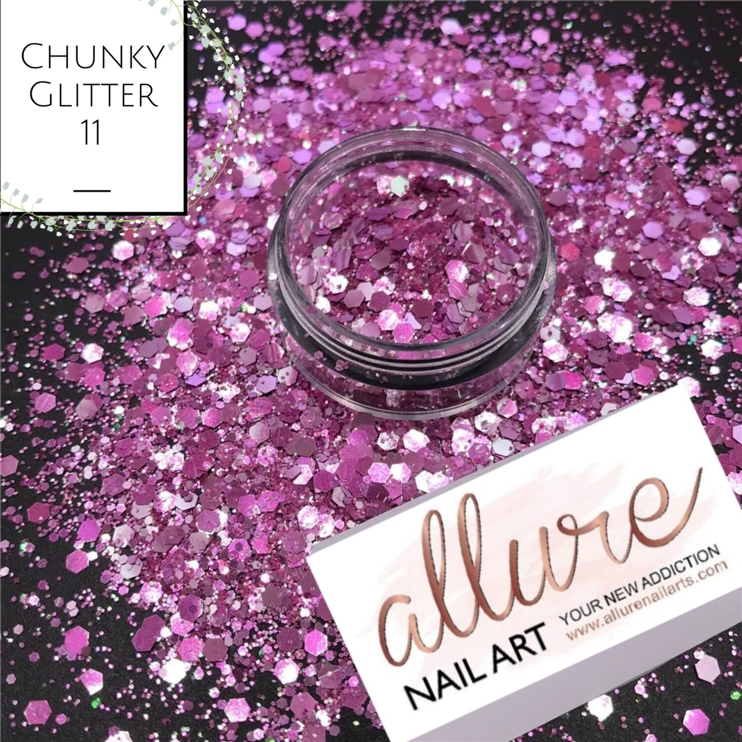 Chameleon Chunky Glitter 12pcs set