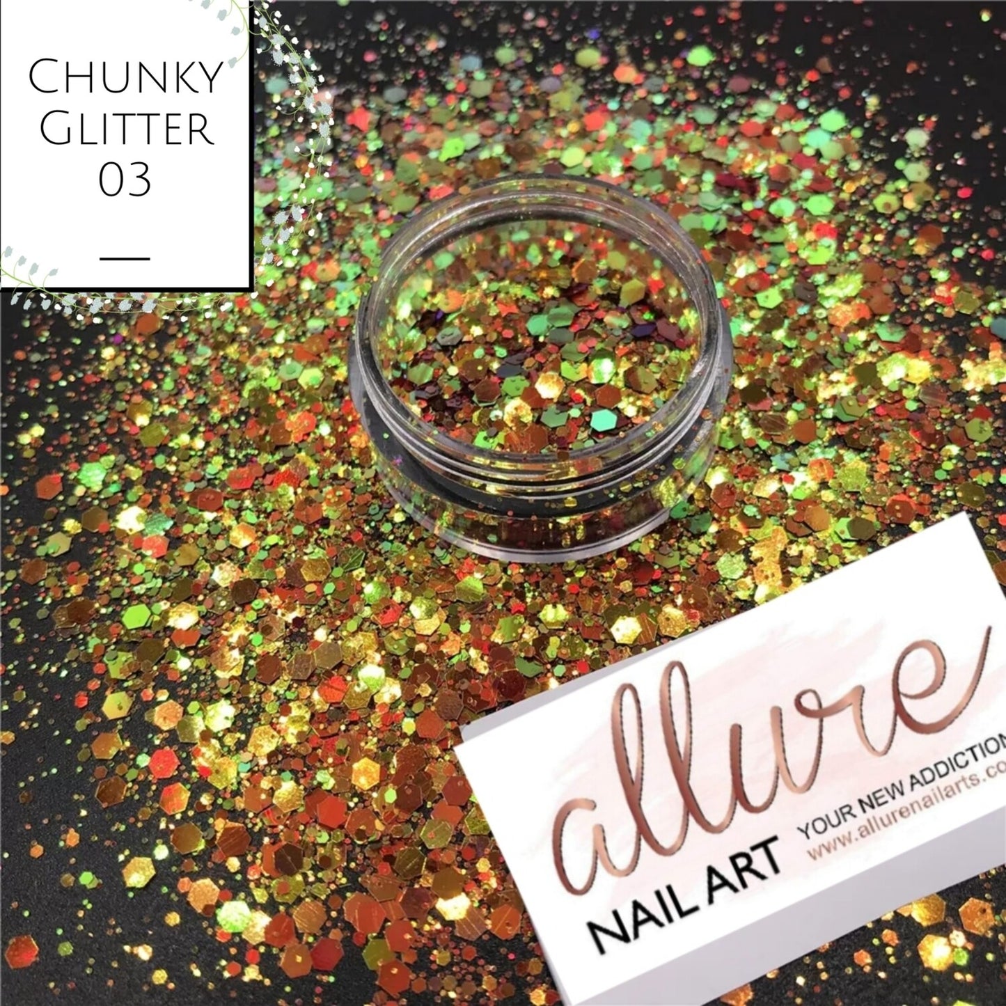 Chameleon Chunky Glitter 12pcs set
