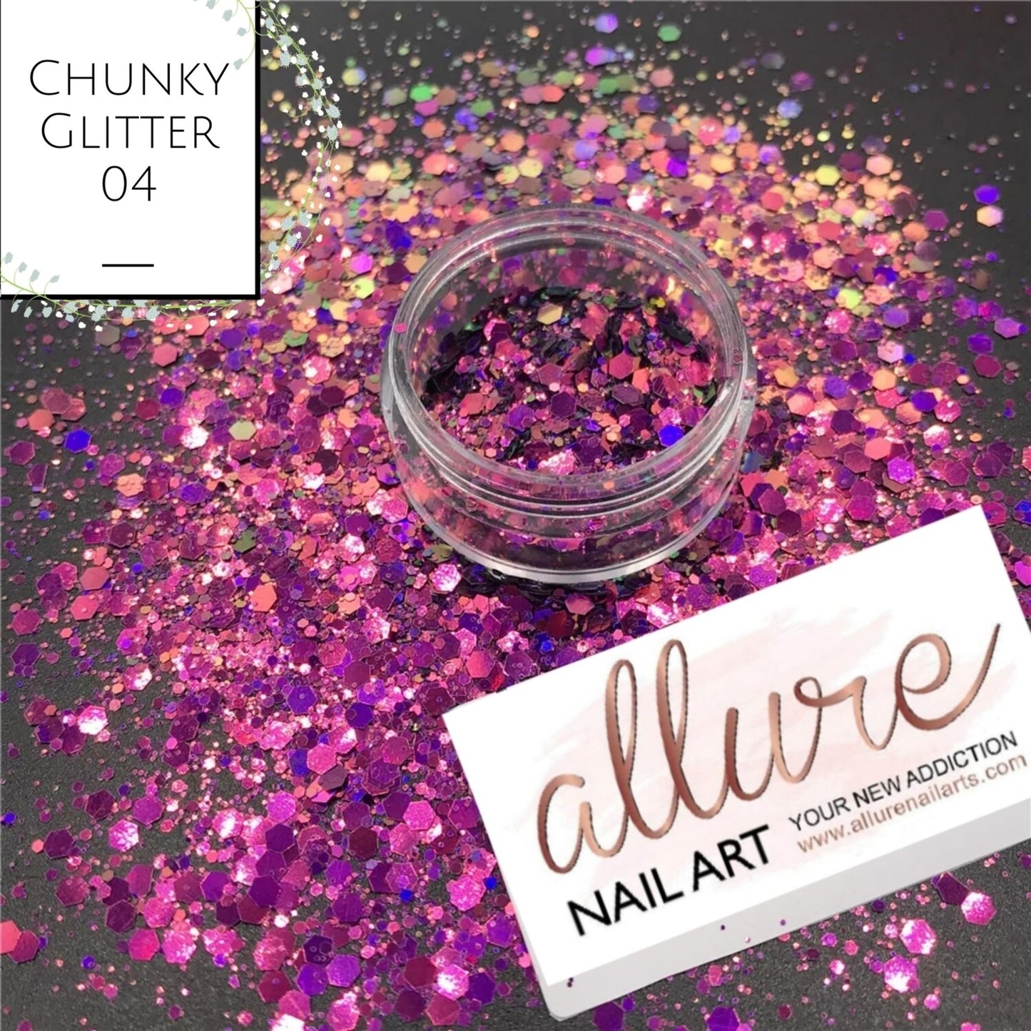 Chameleon Chunky Glitter 12pcs set