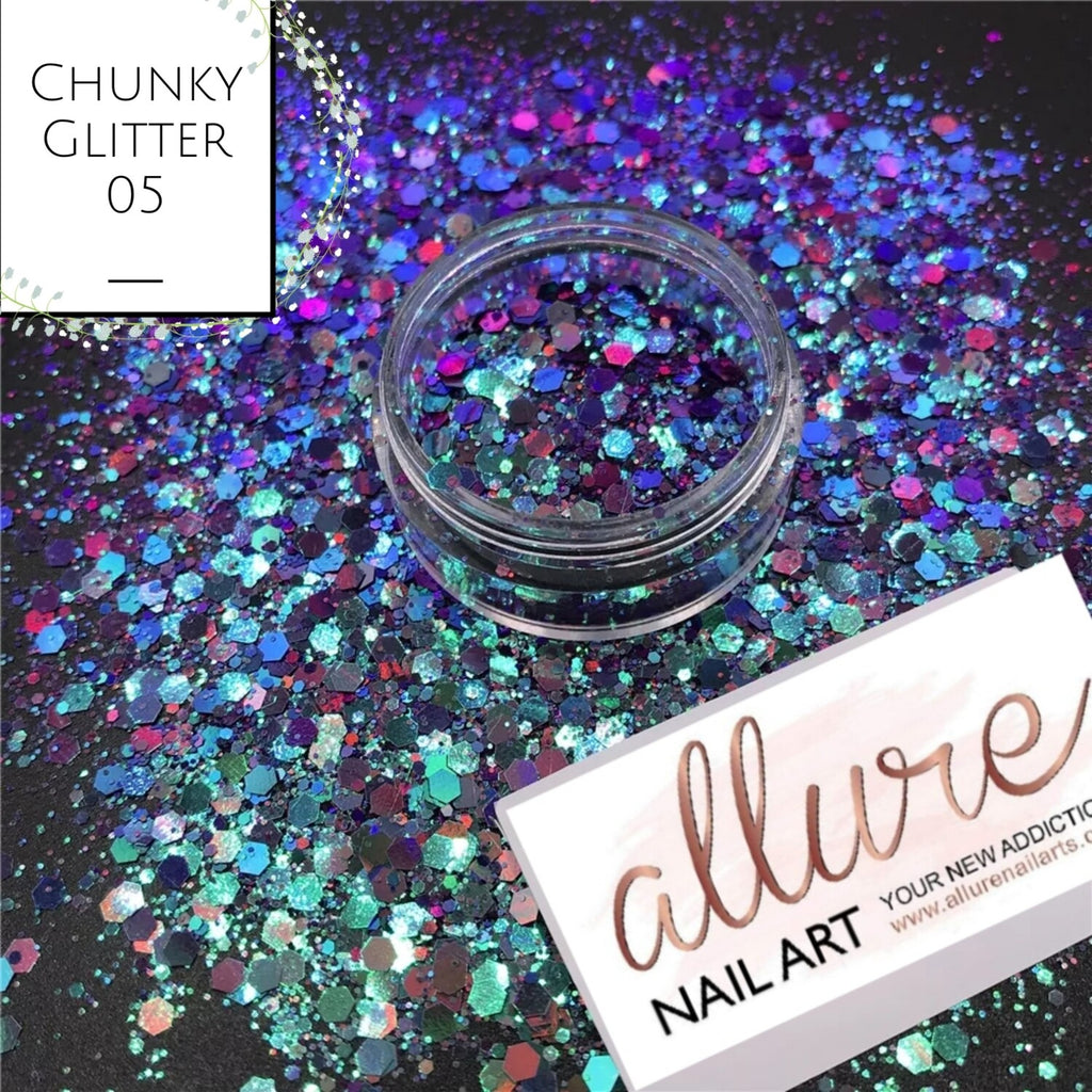 Chameleon Chunky Glitter 12pcs set