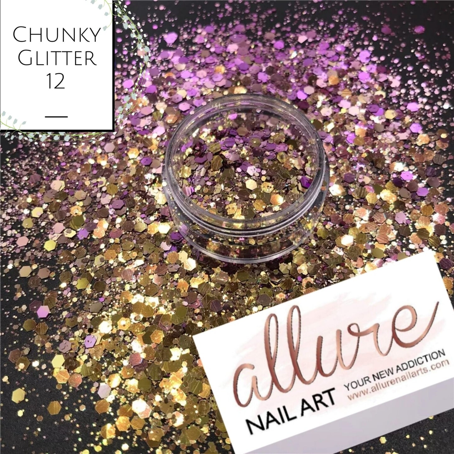 Chameleon Chunky Glitter 12pcs set