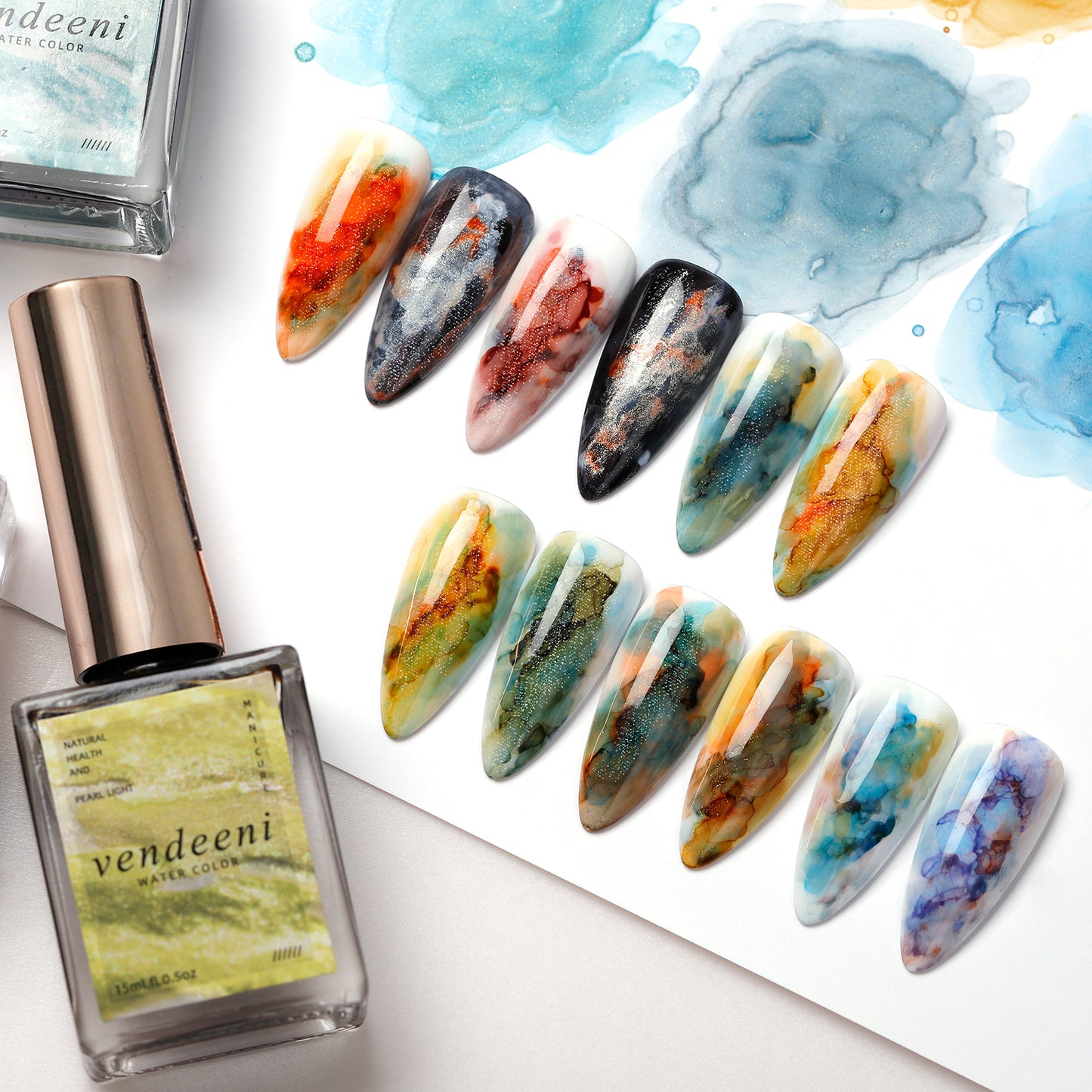 Glitter Blossom Nail Ink