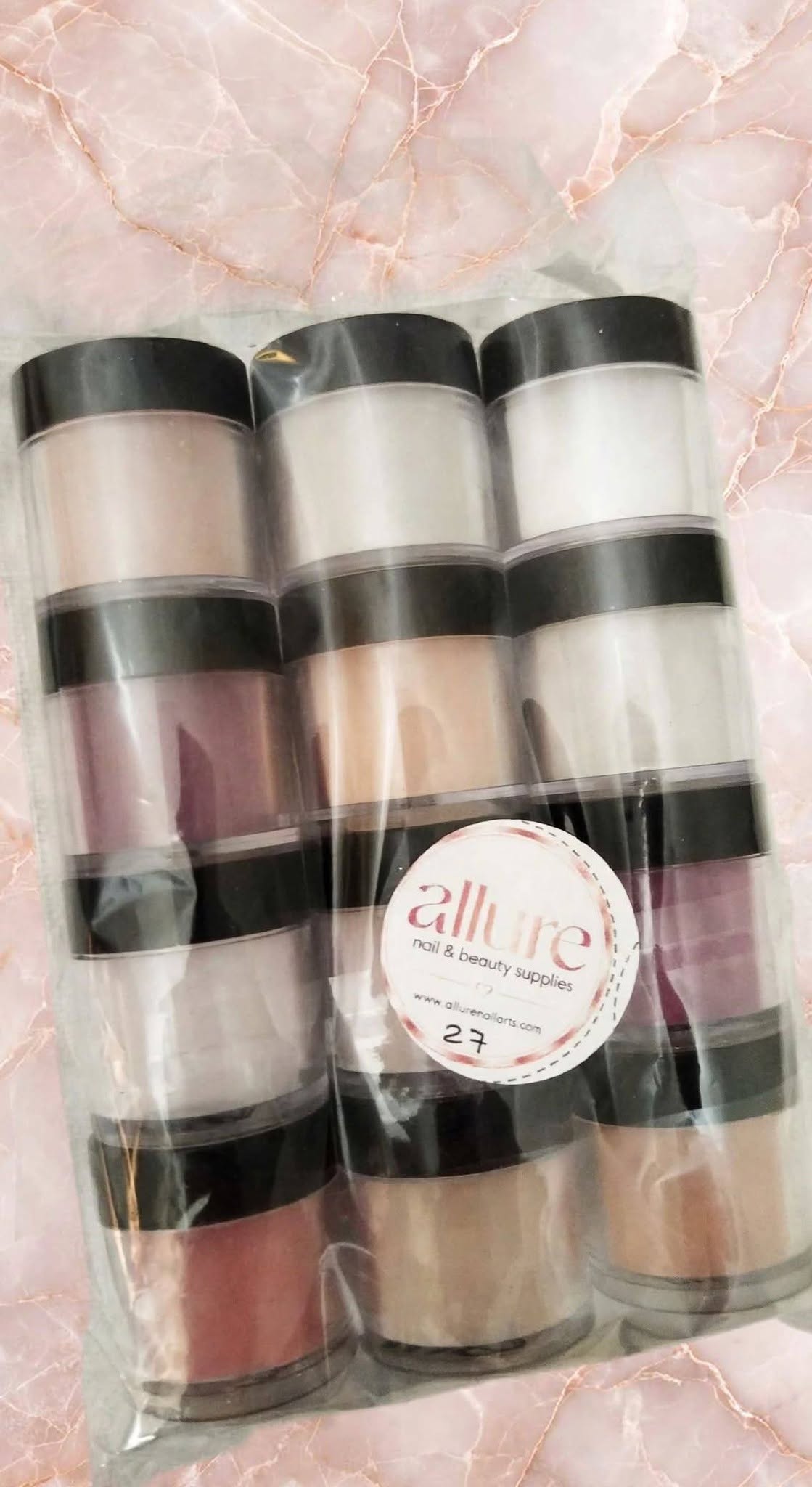 Allure 12pc Acrylic Powder Set No 27