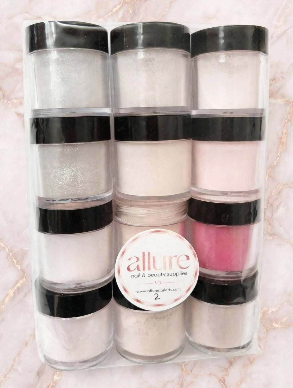 Allure 12pc Acrylic Powder Set No 2