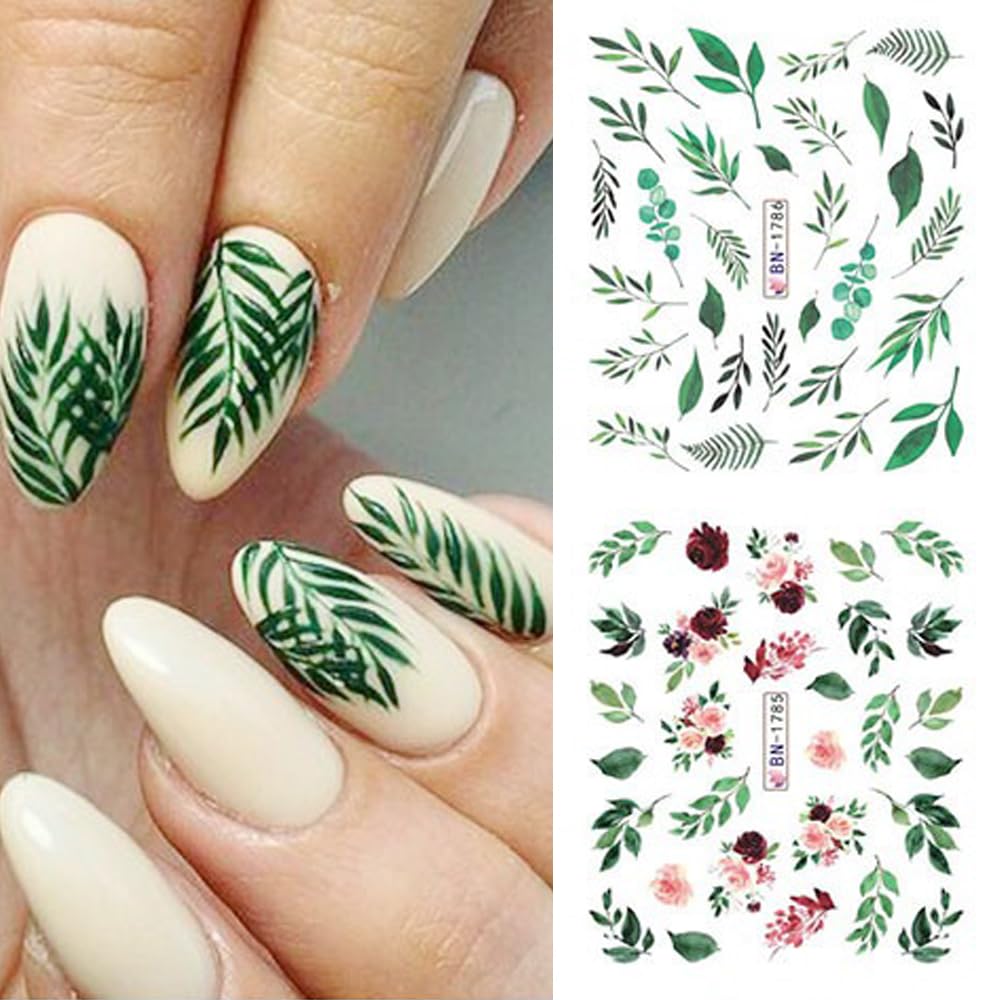 Floral Nail art decal
