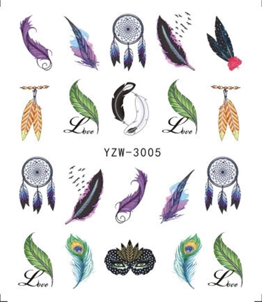 Nail Decal YZW3005
