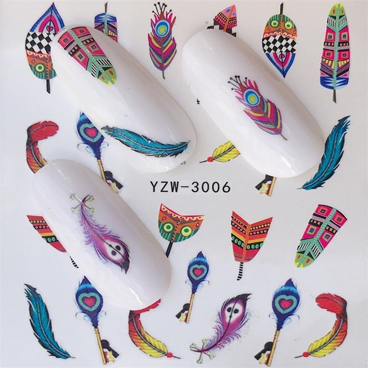 Nail Decal YZW3006
