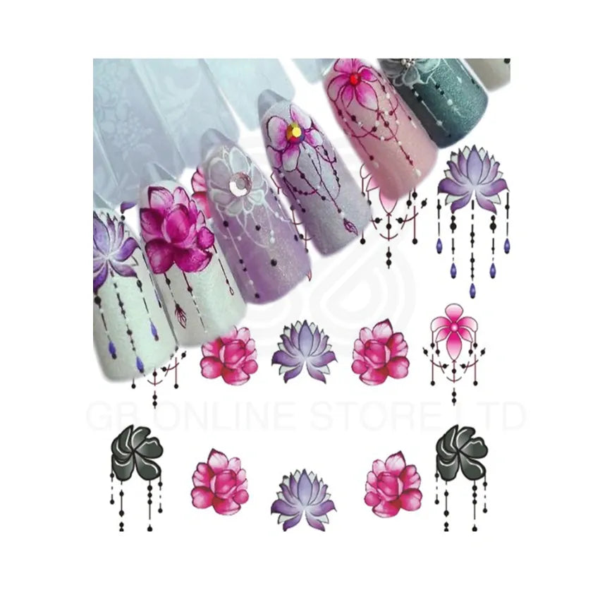 Nail Decal YZW3008