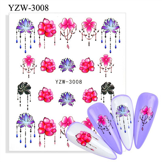 Nail Decal YZW3008